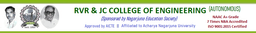 R. V. R. &amp; J. C. College of Engineering